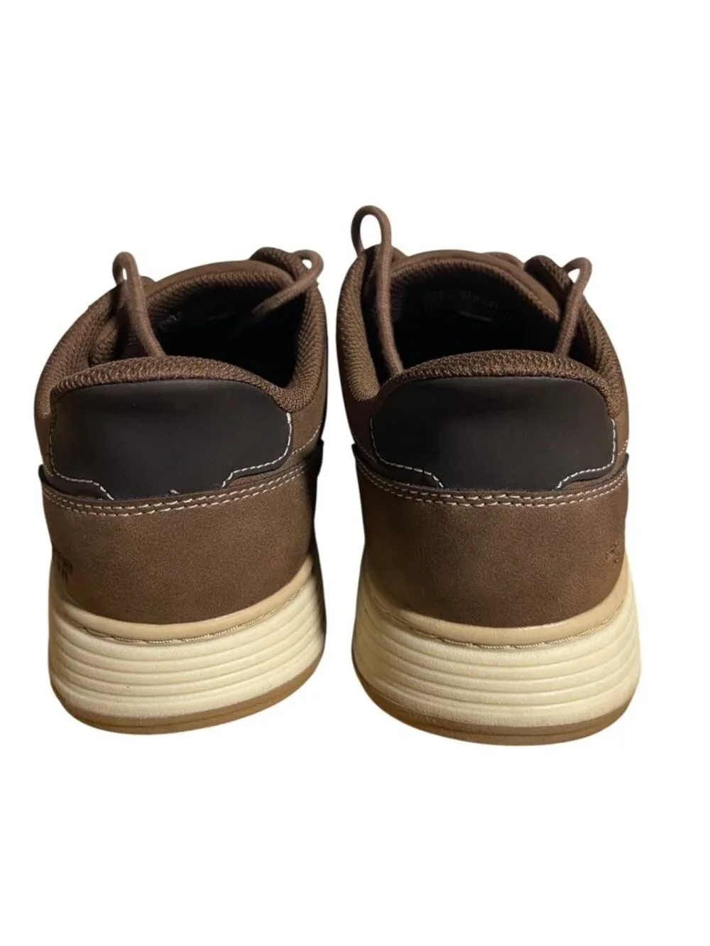 Skechers Mens Hands Free Swift Fit Brown Shoes Size10 Durable Casual Comfort
